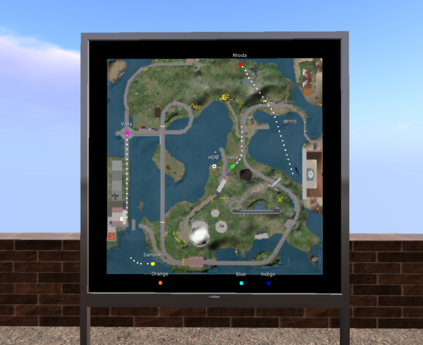 Second Life Marketplace - Location Map (with TP)
